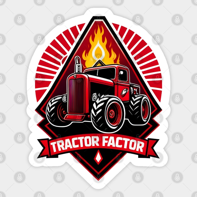 Tractor Factor - EPA Tractor Pride Sticker by Royal Mantle